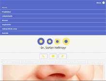 Tablet Screenshot of dr-hellmayr.at